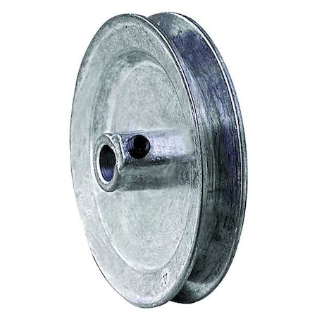 CONGRESS 5/8 in Fixed Bore 1 Groove Standard V-Belt Pulley 4 in OD CA0400X062KW