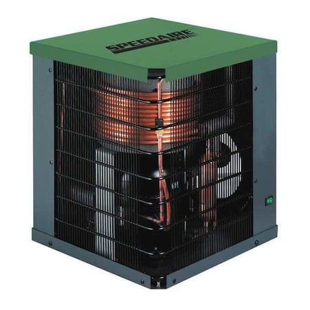 Speedaire Refrigerated Air Dryer, ISO Class 6, 10 cfm, 115V AC, 3/8 in OD, 46 Degrees F Dew Point, 0.2 kW 3YA49