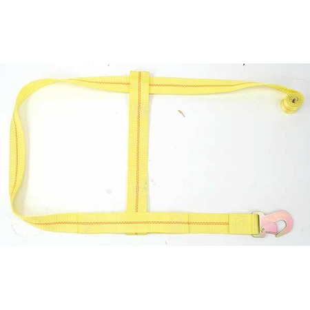 Lift-All Wheel Strap, Ratchet, 7ft 3In x 2In, 1600lb TYS14