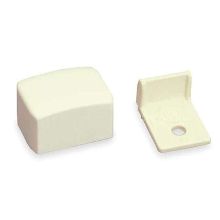 Legrand Blank End, PN05 Series, 1 Channel, 1.125 in W, 0.625 in H, 0.6875 in L, Ivory PN05F20V