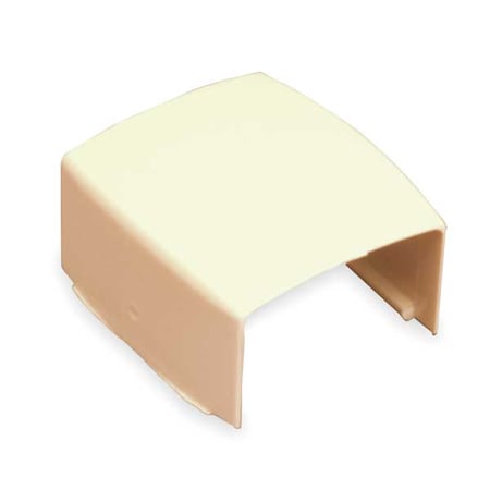 Legrand Cover Clip, PN03, PN05, PN10 Series, 1, 2 Channel, 1 1/8 in W, 5/8 in H, 1 in L, Ivory PN05F06V