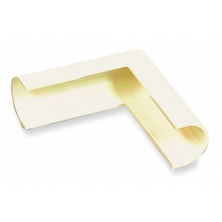 Legrand External Elbow Raceway, 300 Series, 1 Channel, 1/2 in W, 0.375 in H, 1.62 in L, Ivory 318