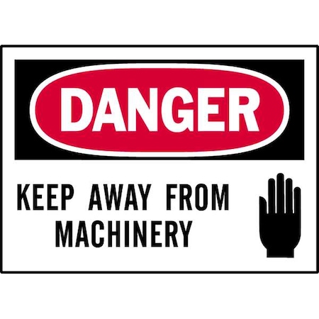 Brady Danger Label, Instruction, 5 In. W, PK5, 86144 86144