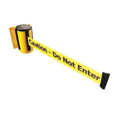 Tensabarrier Belt Barrier, Yellow, Belt Color Yellow 896-STD-35-MAX-NO-YAX-C