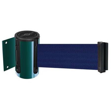 Tensabarrier Belt Barrier, Green, Belt Color Blue 896-STD-28-STD-NO-L5X-C