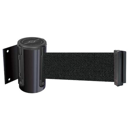 Tensabarrier Belt Barrier, Black, Belt Color Black 896-STD-33-MAX-NO-B9X-C
