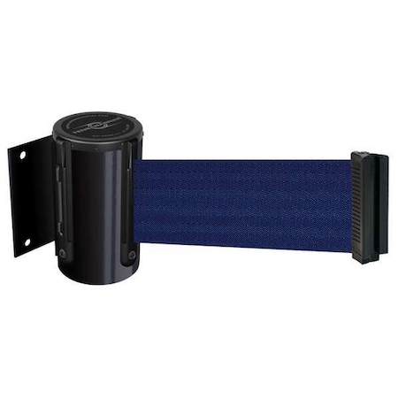 Tensabarrier Belt Barrier, Black, Belt Color Blue 896-STD-33-MAX-NO-L5X-C