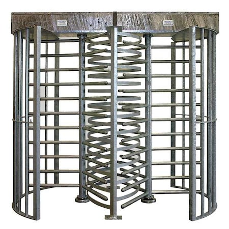 Turnstile Hi Gate Turnstile, Free Exit, 2 Way TGGM-S-FE | Zoro
