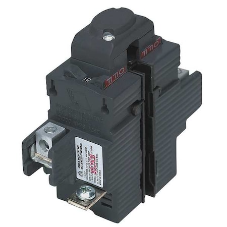 Pushmatic Miniature Circuit Breaker, UBIP Series, 30A, 2 Pole, 120/240V AC, 10kA at 120/240V AC UBIP230