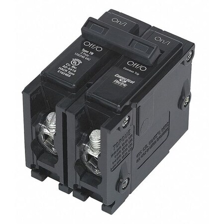 Connecticut Electric Plug In Circuit Breaker, UBITB Series, 40, 2 Pole, 10 kA UBITB240C