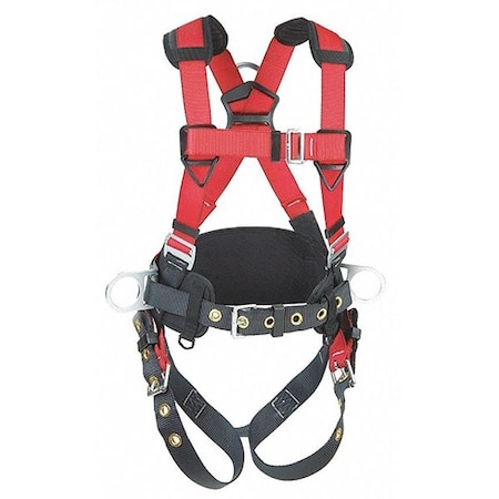 3M Protecta Full Body Harness, S, Polyester 1191208