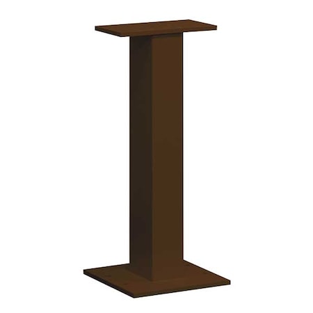 Salsbury Industries Pedestal, Bronze, Powder Coated, 12 Doors, 8 Doors 3395BRZ