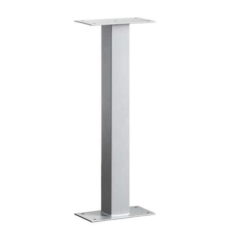 Salsbury Industries Pedestal, Gray, Powder Coated, Bolt, Mail Chest 4365SLV
