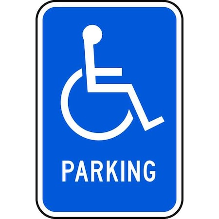 Lyle ADA Handicapped Parking Sign, 18" x 12, L-30-12HA L-30-12HA