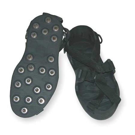 spiked overshoes