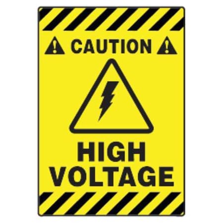 Accuform Slip-Gard Mat-Style Floor Sign, 20 in H, 14 in W, Vinyl, Rectangle, English, PSR642 PSR642