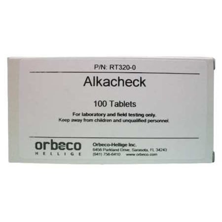 Lovibond Alkacheck Alkalinity Reagent Tablets 513200BT