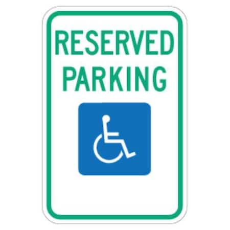 Lyle Reserved Parking Parking Sign, 18" x 12, FD01S FD01S
