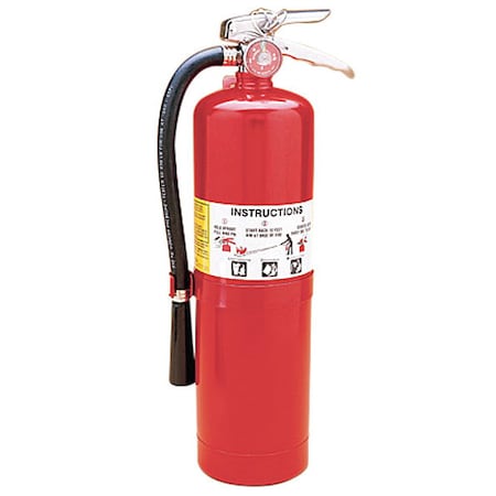 Amerex Fire Extinguisher, 10 lb Capacity, Class ABC , UL Rating4A:80B:C , Monoammonium Phosphate B441
