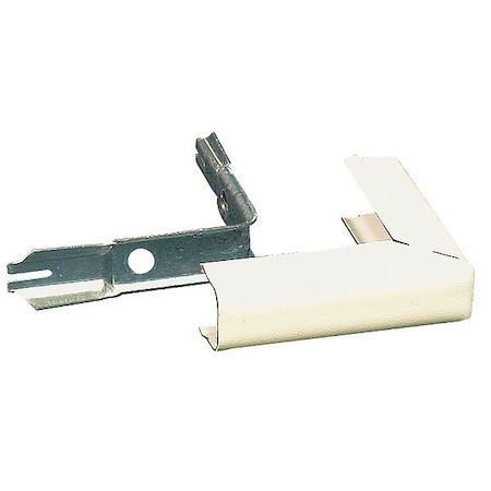Legrand External Elbow Raceway, 700 Series, 1 Channel, 3/4 in W, 0.66 in H, 2-3/4 in L, Ivory V718
