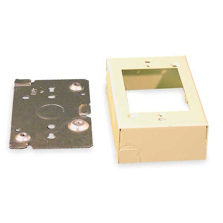 Legrand Device Box, Switch Box Type, 1 Gang, Steel V5741