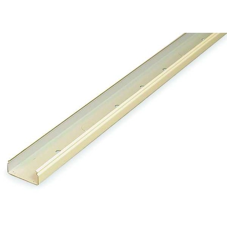 Legrand Cover Plate Raceway, 2400 Series, 1 Channel, 1-7/8 in W, 7/8 in H, 5 ft L, Ivory V2400B