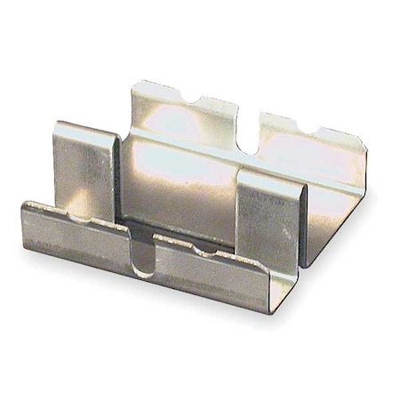 Legrand Raceway Divided Coupling, 2400D Series, 2 Channel, 1.9 in W, 0.75 in H, 2 in L, Ivory 2401D