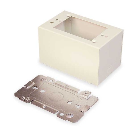 Legrand Device Box, Gang Box Type, 1 Gang, Steel V2444