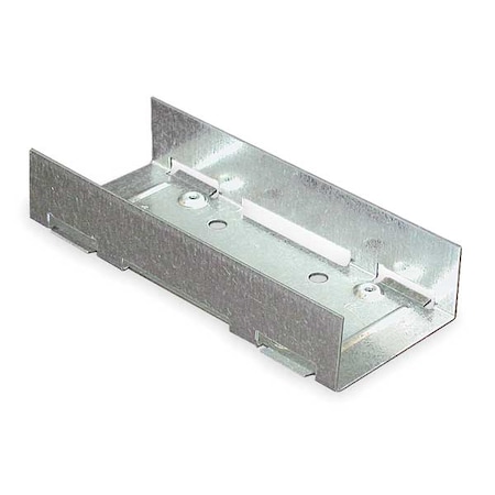 Legrand Raceway Rigid Inside Coupling, 3000 Series, 1 Channel, 2.5 in W, 1.25 in H, 6 in L, Gray G3001A