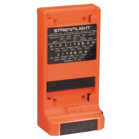 Streamlight LiteBox Mounting Rack, Orange 45070