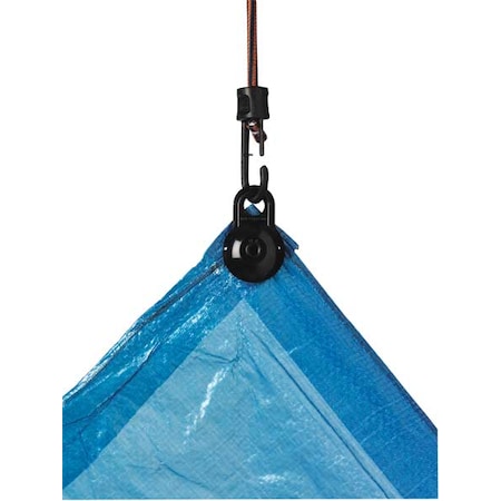 Bac Industries Bungee Cord, Hook, 2-5/16 In.L, PK12 TG-12