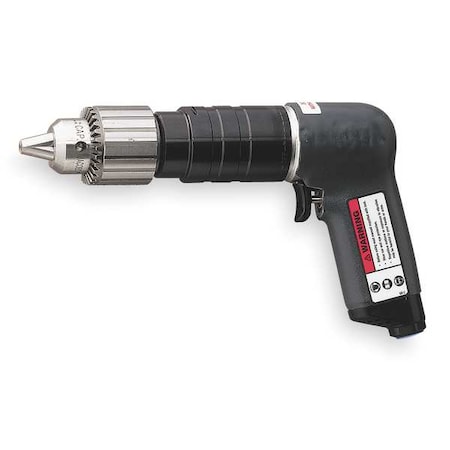 Ingersoll-Rand Air Drill, Industrial, Pistol, 1/2 In. 7AQST8