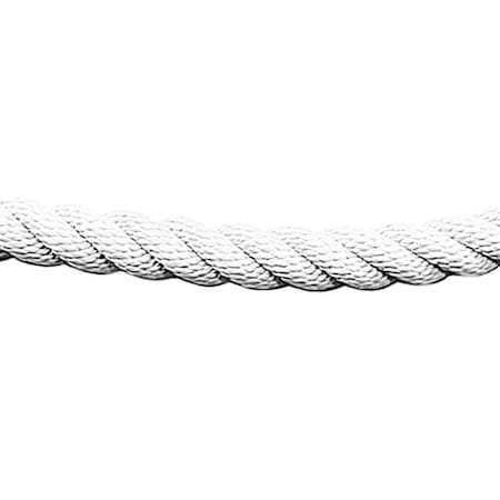Lawrence Metal Classic Barrier Rope, Twisted, 6 ft L ROPE-TWST-32-06/0-X-XXXX-XX