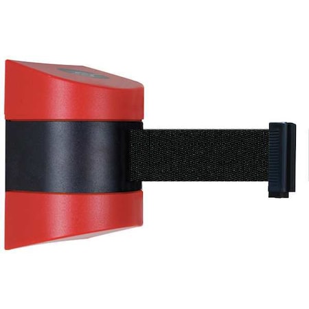 Tensabarrier Belt Barrier, Red, Belt Color Black 897-15-S-21-NO-B9X-C