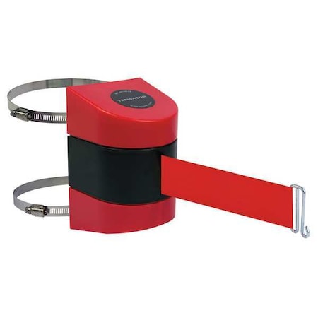 Tensabarrier Belt Barrier, Red, Belt Color Red 897-15-C-21-NO-R5X-A