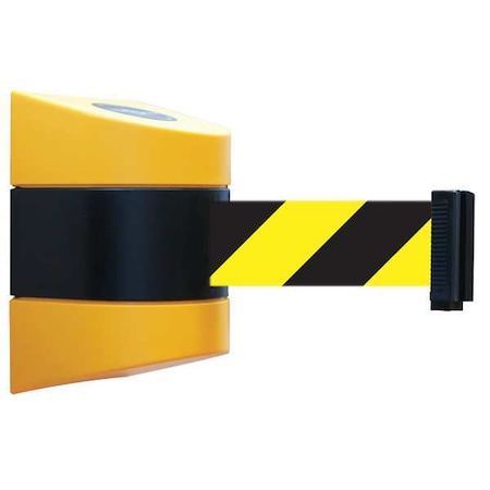 Tensabarrier Belt Barrier, Yellow, Belt Yellow/Black 897-15-S-35-NO-D4X-C
