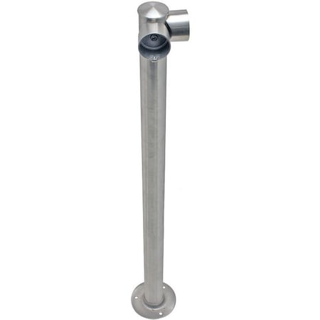 Tensabarrier Adapta-Rail, Corner Post, Polished Chrome ADAPTARAIL-1L-5-36-COR-1P