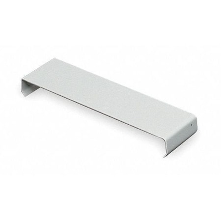 Legrand Cover Clip, 3000 Series, 1, 2 Channel, 3/4 in W, 1/2 in H, 2 13/16 in L, Gray G3006E