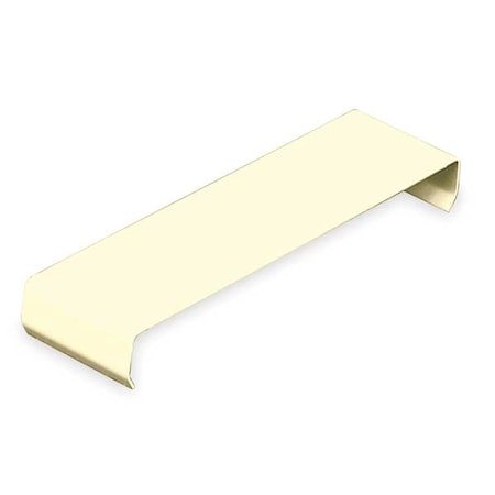 Legrand Cover Clip, 3000 Series, 1, 2 Channel, 3/4 in W, 1/2 in H, 2 13/16 in L, Ivory V3006E
