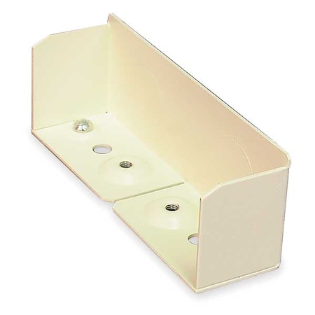 Legrand Blank End, 4000 Series, 1 Channel, 4.75 in W, 1.25 in H, 1.25 in L, Ivory V4010B
