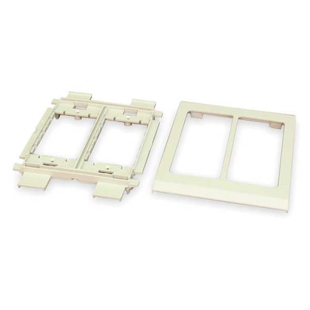 Legrand Device Bracket, 4 3/4 in W, 7/16 in H, 6 in L, Gray G4050