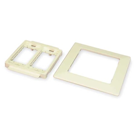 Legrand Device Bracket, Ivory, Steel, Brackets WSB07-2A