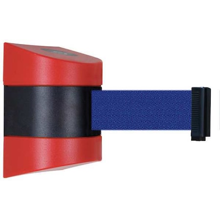 Tensabarrier Belt Barrier, Red, Belt Color Blue 897-30-S-21-NO-L5X-C