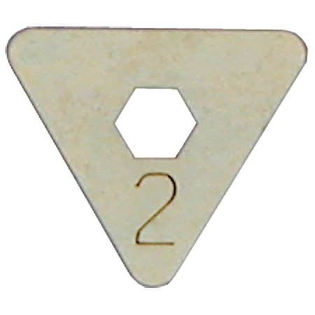 Tough Guy TOUGH GUY Gray 1/8" Replacement Cam Set 3ZHN6