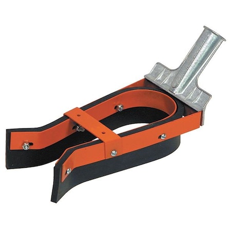 Tough Guy TOUGH GUY Black/Orange 9-1/2" Crack Squeegee 3ZHP9