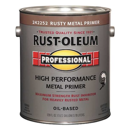 Rust-Oleum 1 Gal. Red Flat Rust Preventative Primer 242252