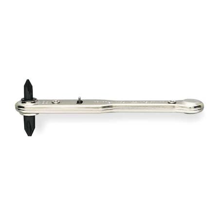 General Tools Double Ended, Nonremovable Bit 4 in, , Num. of pieces:1 807X