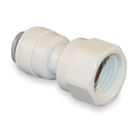 JOHN GUEST Acetal Copolymer Female Adapter, 1/4 in Tube Size PI450822S-10PK