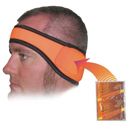 Heat Factory Headband, Orange, Universal 1760-BO