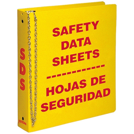 Brady Binder, Polyethylene, 10 1/2 in W, 11 1/2 in H 2026